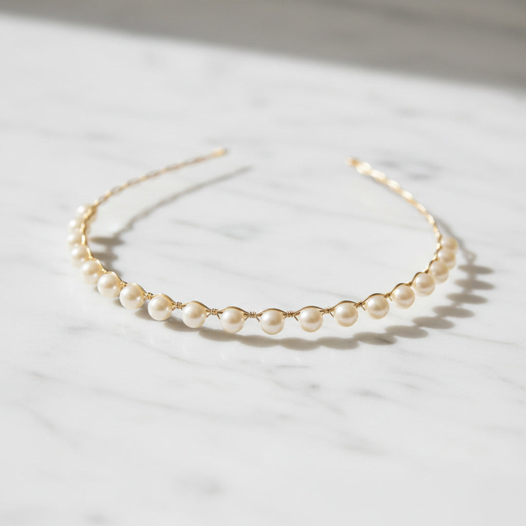 The Everyday Halo™ Headband - Pearl