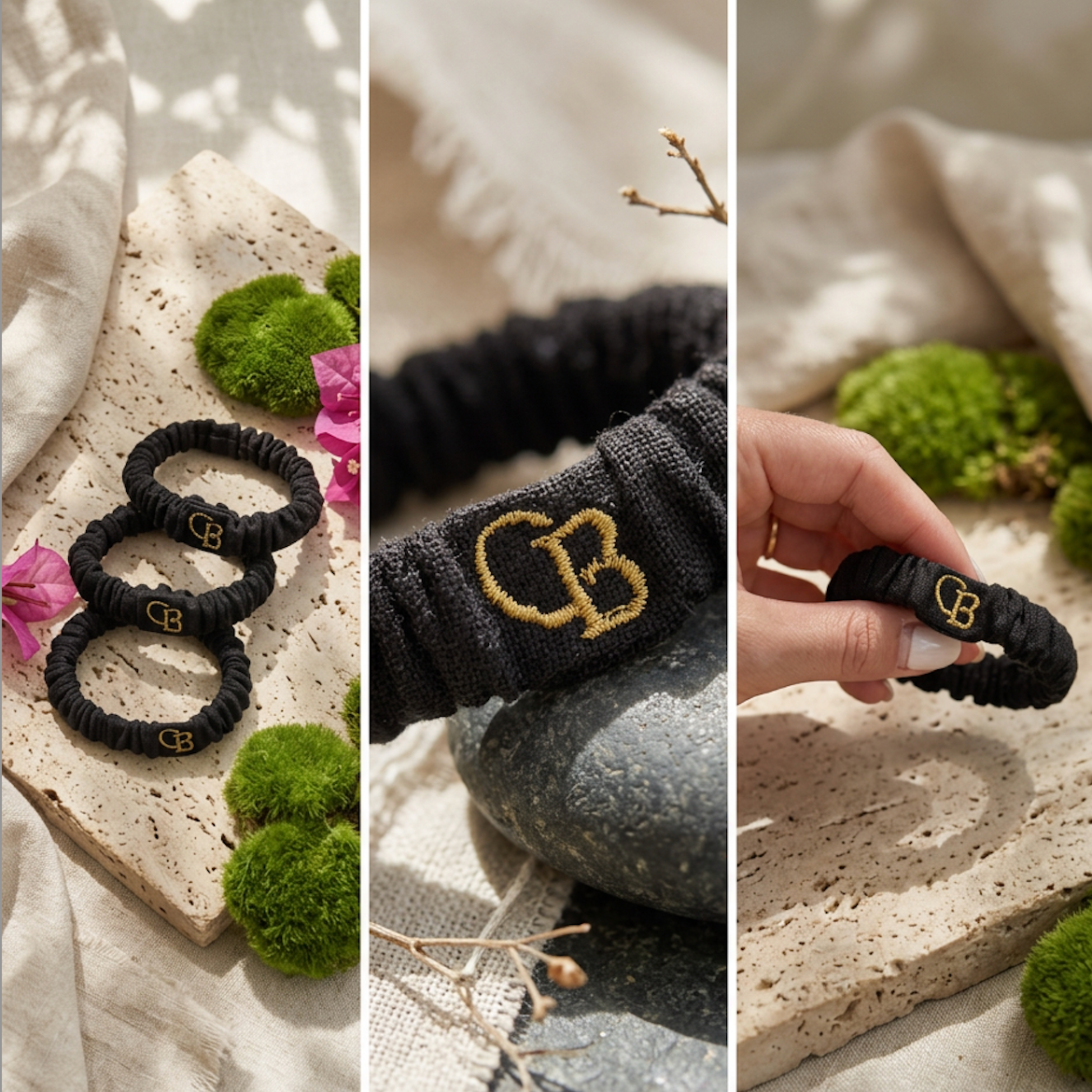 Plastic-Free Hair Ties